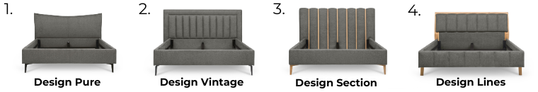Tempur Design Bed Uitvoeringen