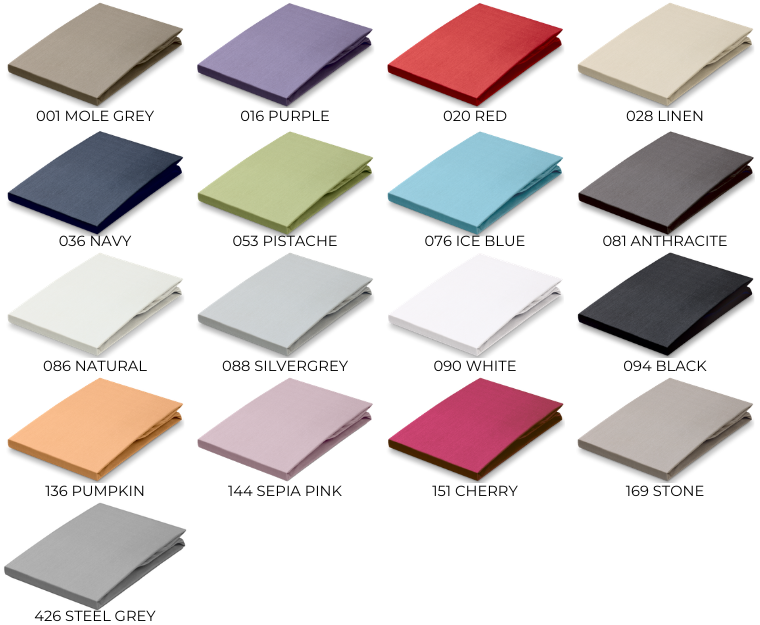 Vandyck Kleuren Hoeslakens Percale