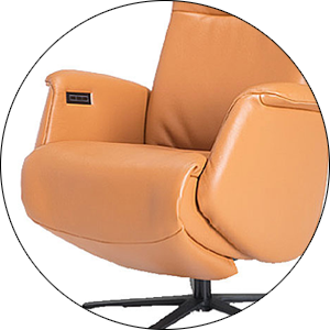 De Toekomst Relaxfauteuil Twice Pro TW280N Afwerking