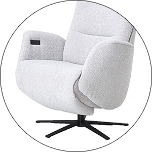 De Toekomst Relaxfauteuil Twice Pro TW288N Afwerking