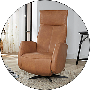 De Toekomst Relaxfauteuil Fabulous 5 Rug 1 Maatvoering