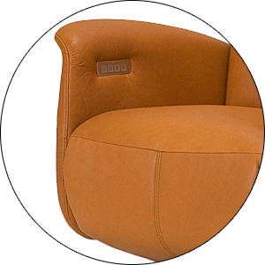 De Toekomst Relaxfauteuil Fabulous 5 Rug 4 Bedieningspaneel