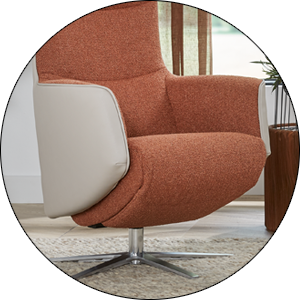 De Toekomst Relaxfauteuil Twice 083 Afwerking