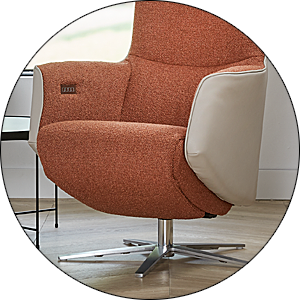 De Toekomst Relaxfauteuil Twice 092 Afwerking