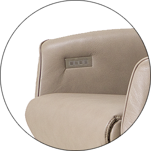 De Toekomst Relaxfauteuil Twice 093 Bedieningspaneel