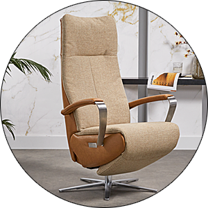 De Toekomst Relaxfauteuil Twice 170 Extra Opties