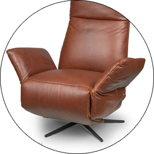 Ds Meubel Chill-line Relaxfauteuil Daan Afwerking