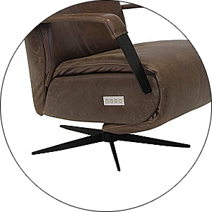 Des Meubel Relaxfauteuil Jaxx Voet