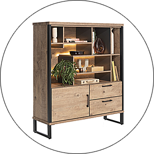 Happy@Home Highboard Pantin 46298