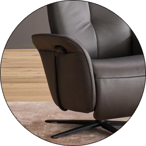 Himolla Relaxfauteuil 7356 Bedieningspaneel