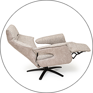 Hjort Knudsen Relaxfauteuil 8125 Extra Opties