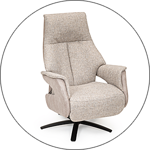 Hjort Knudsen Relaxfauteuil 8125 Maatvoering