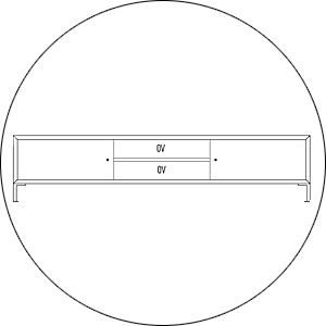 Hofstede Raanhuis Tv Meubel Edge M-EDG4017