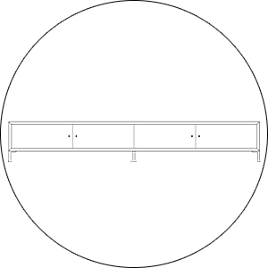 Hofstede Raanhuis Tv Meubel Edge M-EDG4033