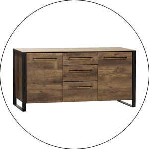 Maxfurn Dressoir Bold Klein.