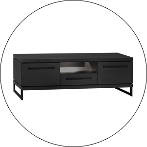 Maxfurn Tv Kast Firenze Klein Met Led Verlichting Lamulux