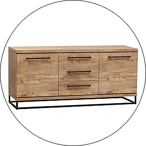 Maxfurn Dressoir Lynn 2 Deurs 3 Laden.