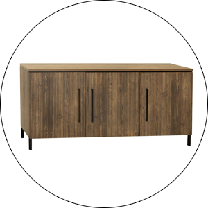 Maxfurn Dressoir Napoli 3 Deurs