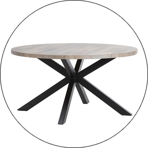 Maxfurn Eettafel Royality Rond.