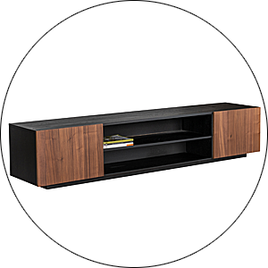 Van der Drift Tv Dressoir Note Type1 220cm.