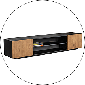 Van der Drift Tv Dressoir Oock Type1 220cm.