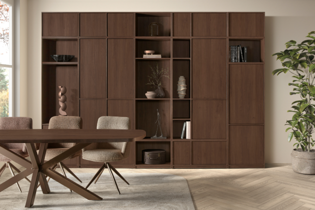 Maxfurn_Wandkast_Flex_Brown_Oak_Lamulux