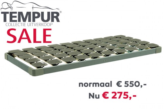 tempur-uitverkoop-flex-500-vlak