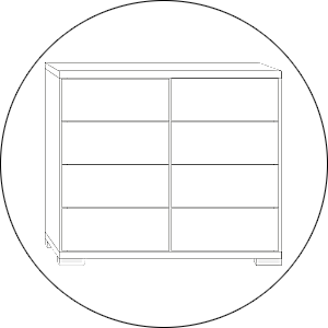 Wiemann Commode Bern 8 Laden.