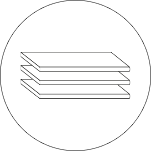 Wiemann Kastaccessoires Brussel Legplanken