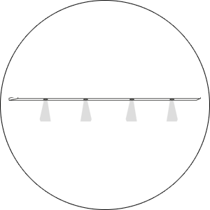 Wiemann Linnenkast Brussel Kranslijst met Ledverlichting.