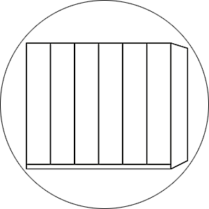 Wiemann Linnenkast Monaco 1000 6 deurs 225 cm.