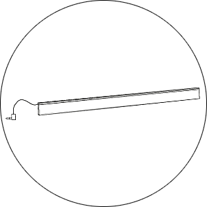 Wiemann Ledikant Nevada Led Voetenbordverlichting.